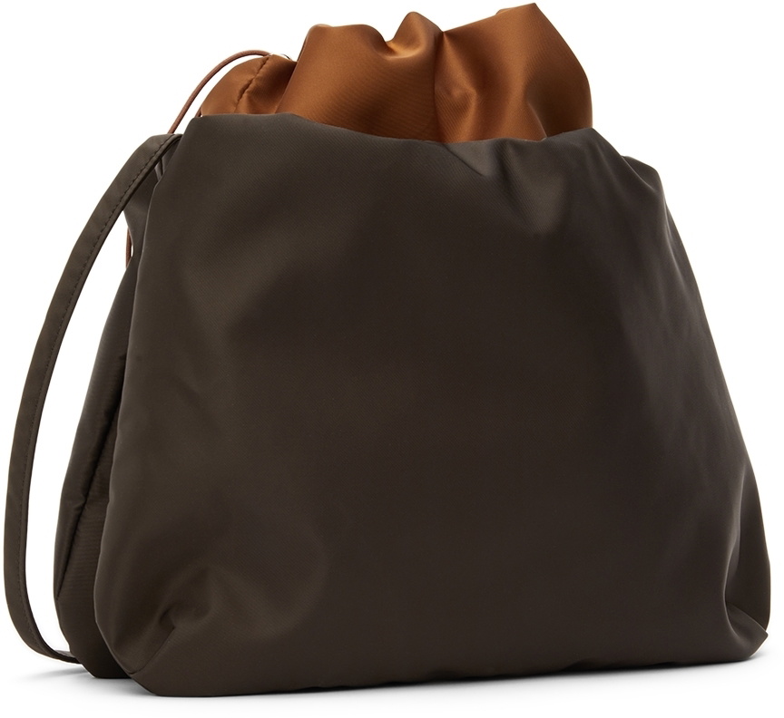 The Row Brown XL Bourse Pouch The Row