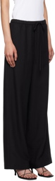 TOTEME Black Fluid Trousers