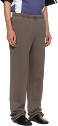 Martine Rose Brown Straight Leg Sweatpants