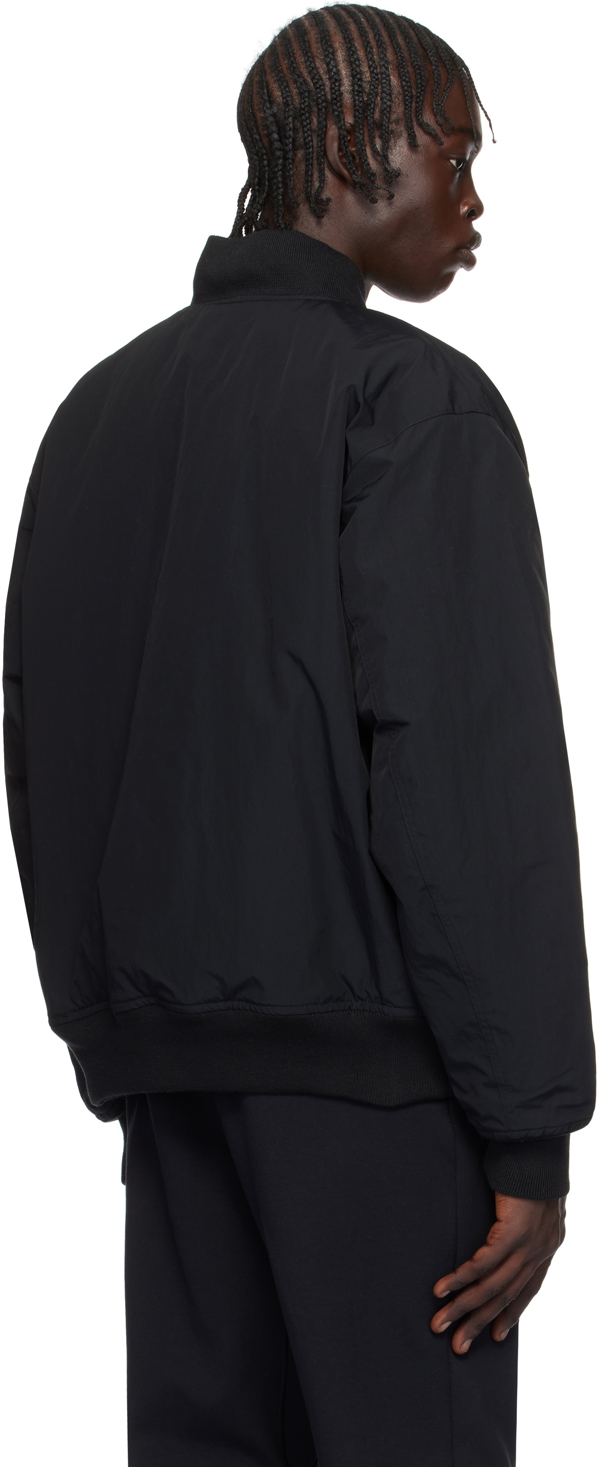 Nike Jordan Black Jordan Renegade Bomber Jacket