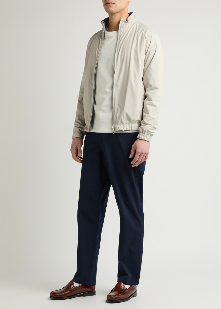 Aurélien Resort Reversible Shell Jacket Ecru