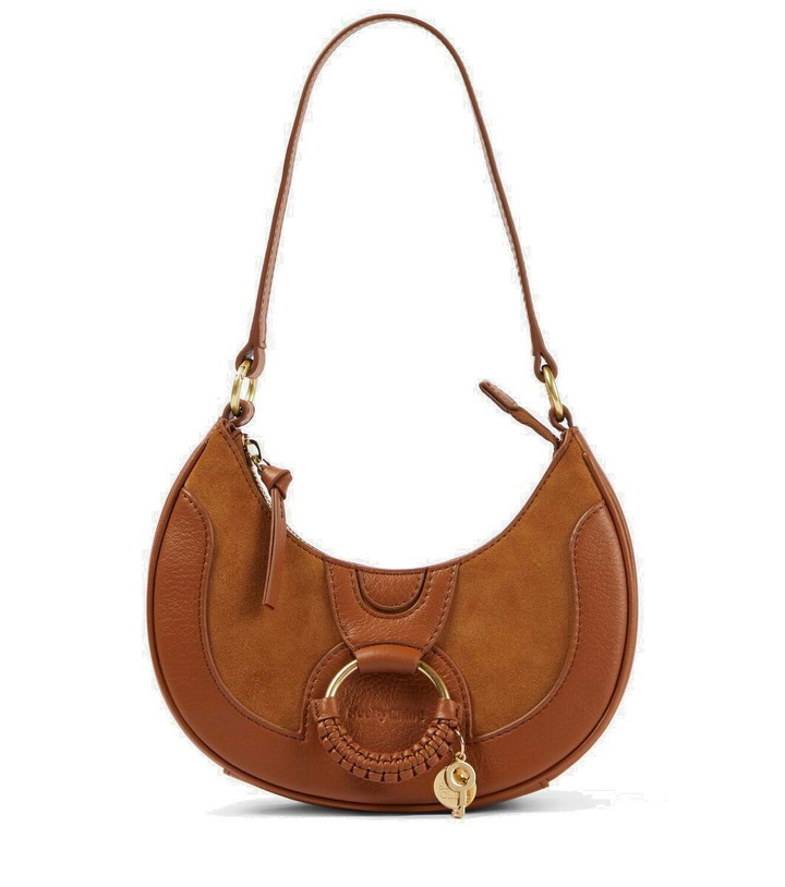 Photo: See By Chloé Hana Medium leather and suede shoulder bag