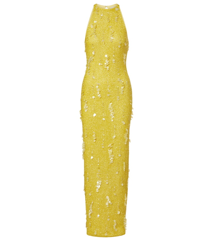 Photo: Clio Peppiatt Mimosa beaded sequined gown
