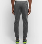 On - Slim-Fit Tapered Panelled Tech-Jersey Sweatpants - Gray