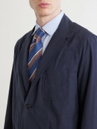 Sunspel - Cotton-Poplin Suit Jacket - Blue