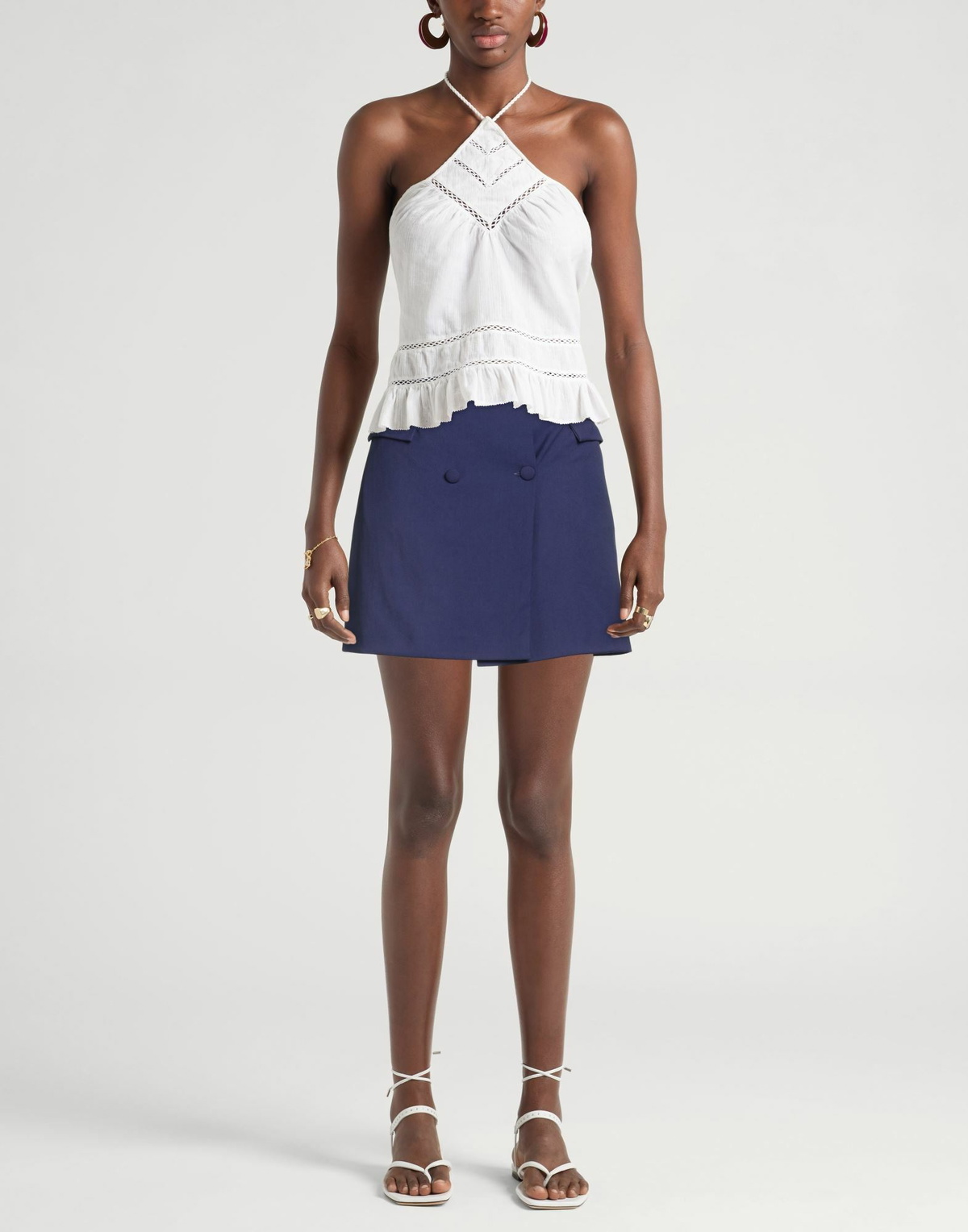 Jijil Womens Mini skirt in Purple