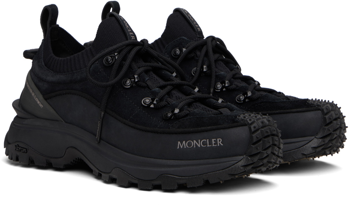Moncler Black Trailgrip Lite3 Sneakers Moncler