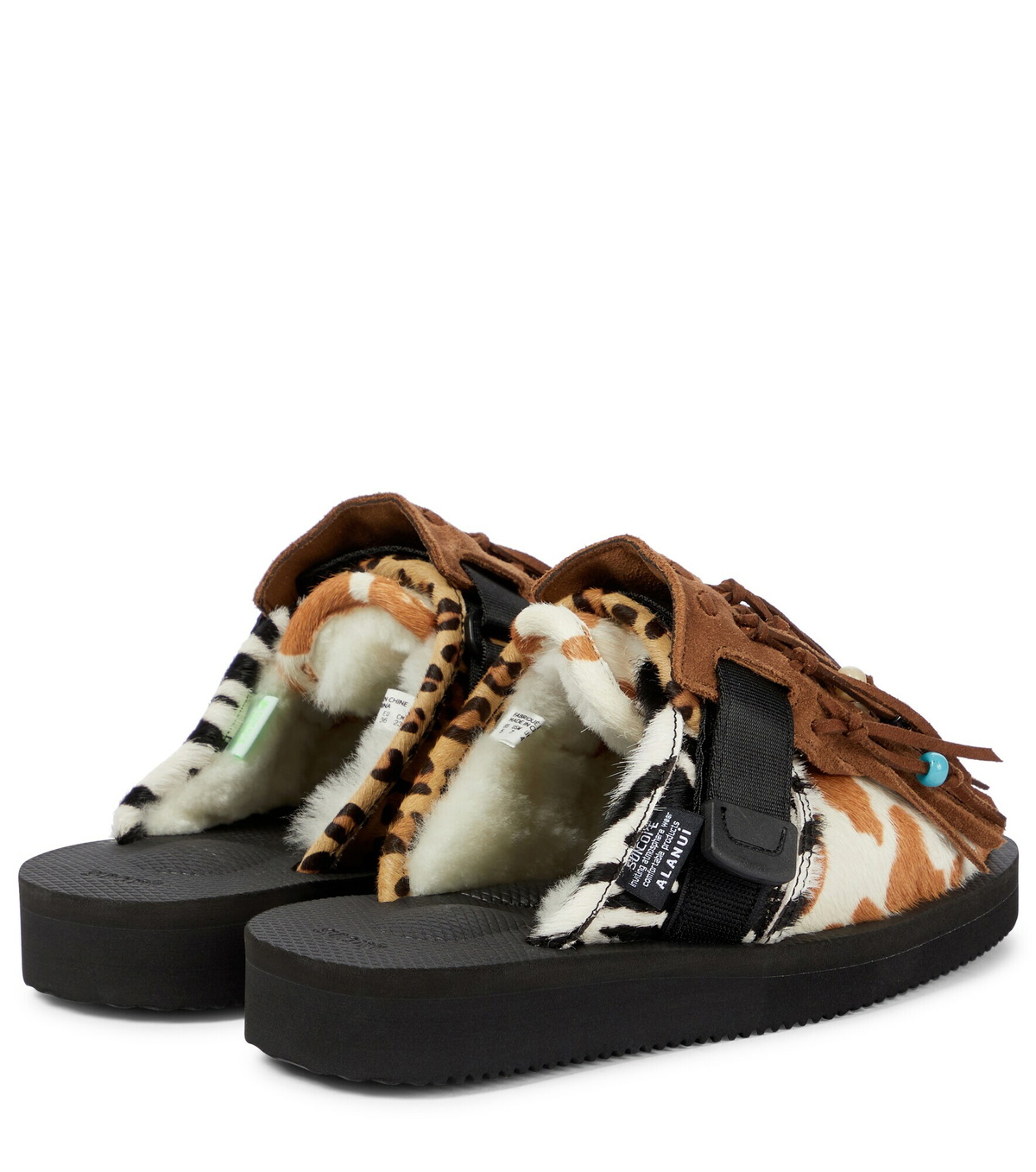 Alanui - x Suicoke Zavo leather slippers Alanui