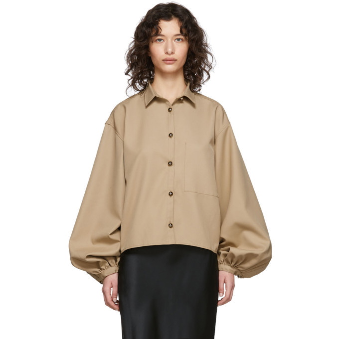 Toteme Beige Novale Shirt Toteme