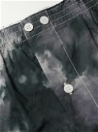 Anonymous ism - Tie-Dyed Cotton Boxer Shorts - Gray