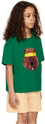 Daily Brat Kids Green Fuzzy Wuzzy T-Shirt