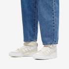 Adidas Women's Forum Mid Sneakers in White/Core Black