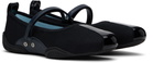 Nicole Saldaña Black Sophie Ballerina Flats