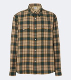 Visvim Meridian plaid wool and linen shirt