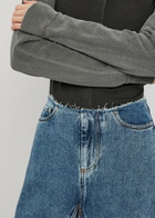 Our Legacy Revel Panelled Denim Maxi Skirt Indigo