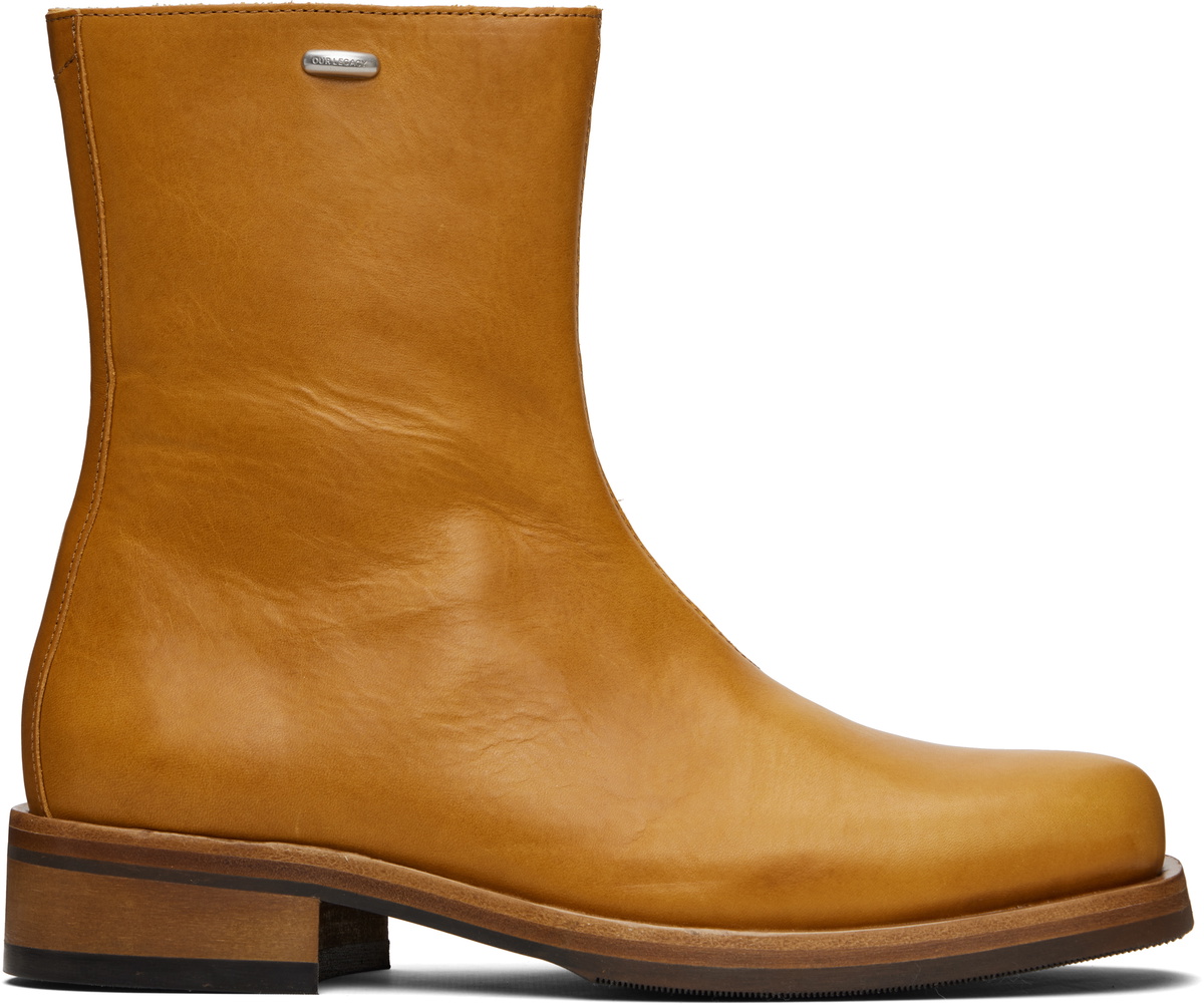 OUR LEGACY Tan Camion Boots Our Legacy