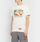 Heron Preston - Printed Organic Cotton-Jersey T-Shirt - White