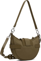 GANNI Khaki Small Bucky Crossbody Bag