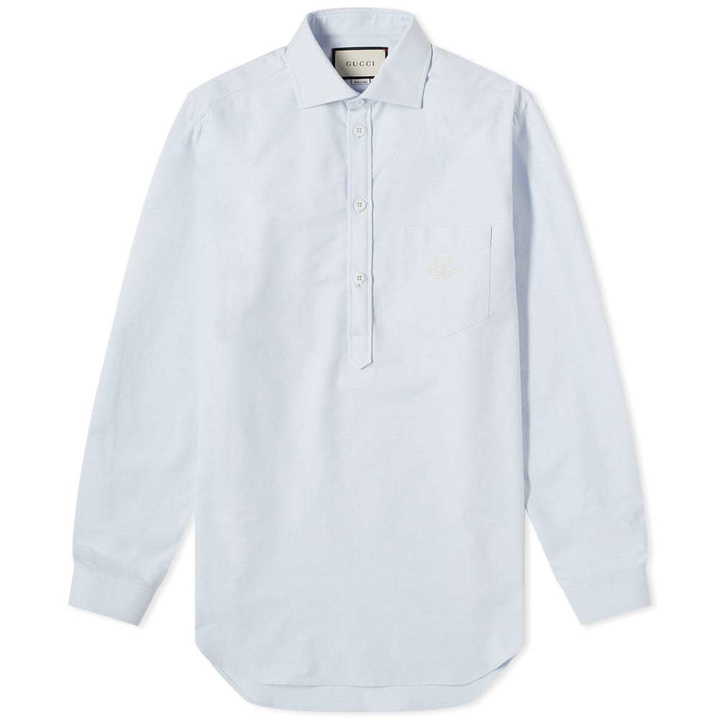 Photo: Gucci Logo Popover Oxford Shirt