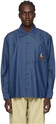 YMC Blue Wray Denim Shirt