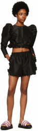 Kika Vargas Black Lola Shorts