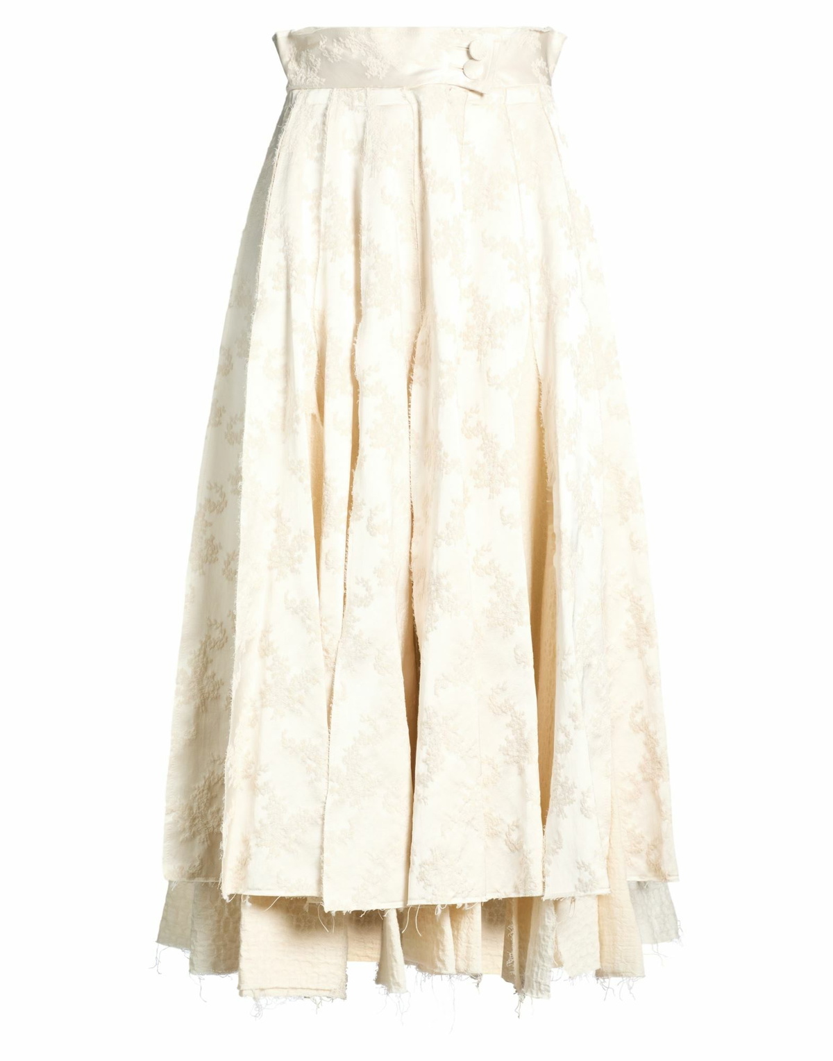 A. w.a. k.e. Mode Womens Maxi skirt Ivory