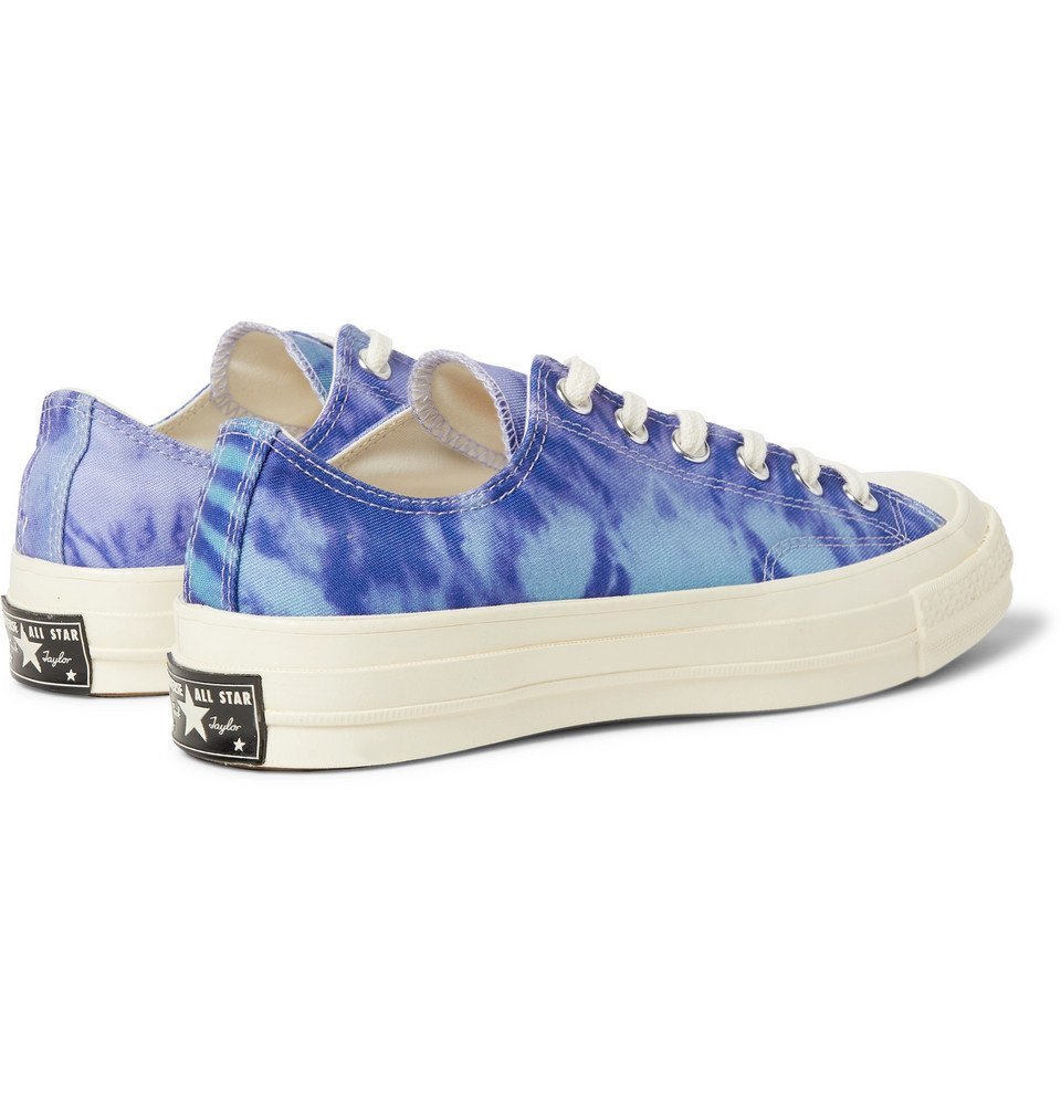 Converse 1970s Chuck Taylor All Star Tie Dyed Canvas Sneakers Men Blue Converse