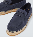 Valentino Garavani VLogo Signature suede espadrilles