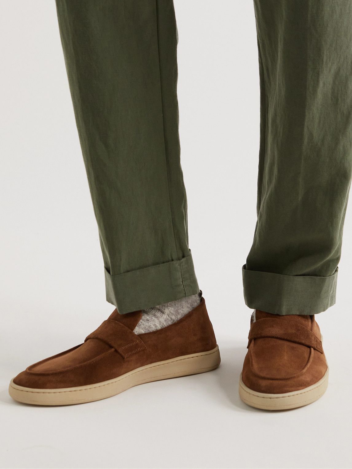 Herbie Suede Leather Loafers