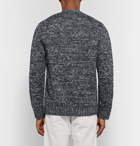 Massimo Alba - Mélange Linen and Silk-Blend Cardigan - Men - Gray