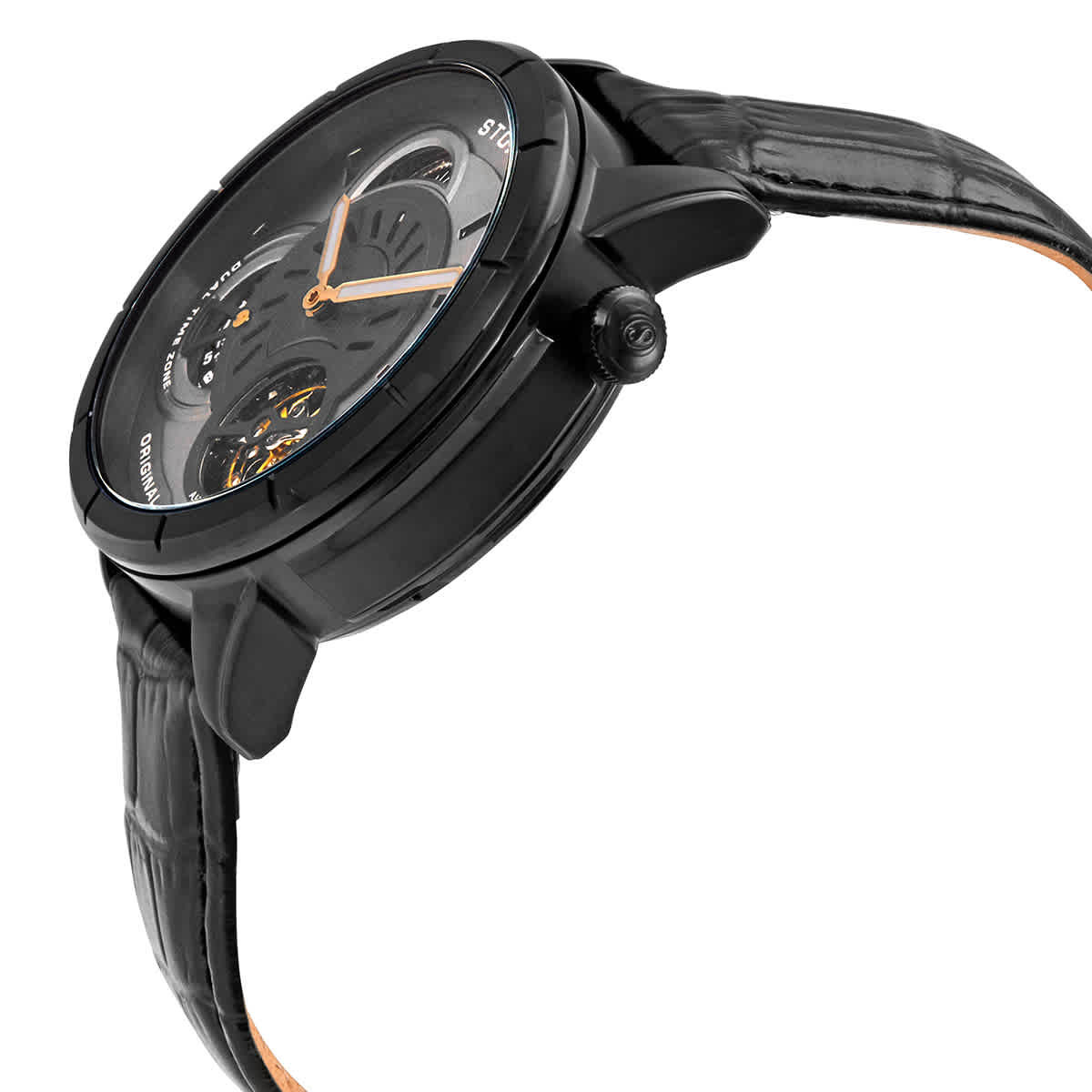 NWT Stuhrling Original Legacy Automatic Black Dial Men\'s Watch Stuhrling Original Legacy Black Dial Mens Watch M15401  main image 2