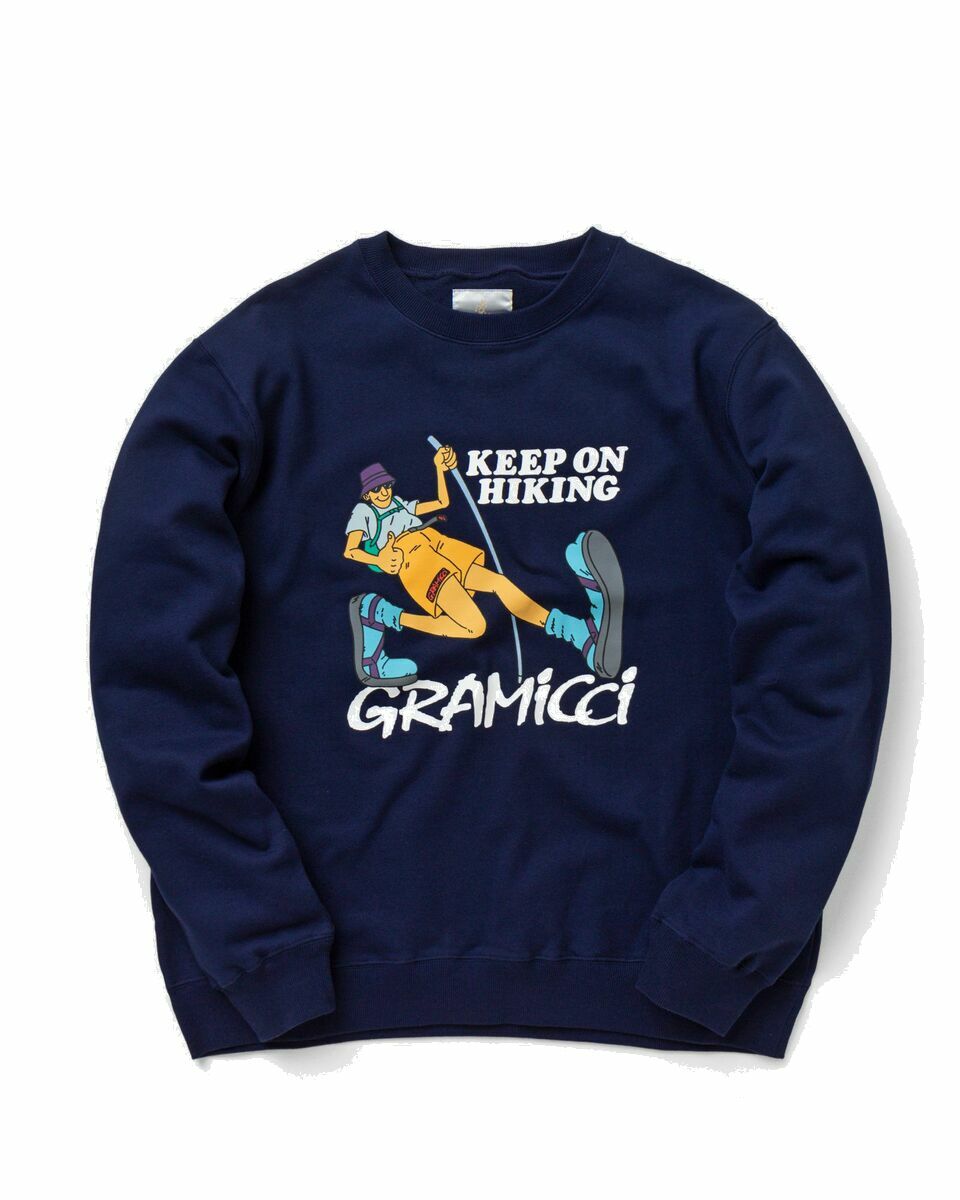 Gramicci x SOPHNET. Binchotan Crew Sweat in Black Gramicci