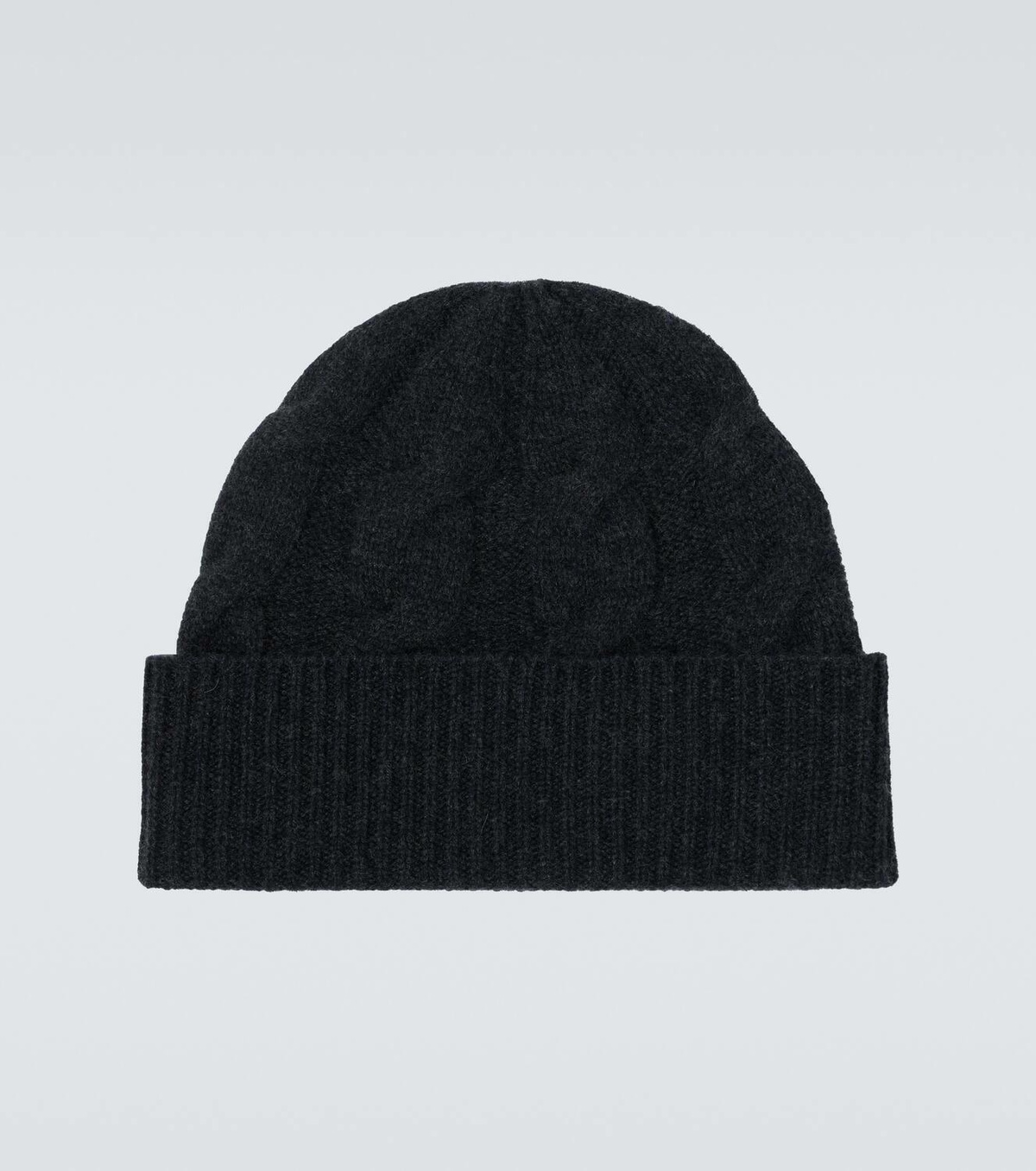 Le Kasha Cable-knit cashmere beanie
