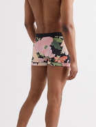 TOM FORD - Floral-Print Stretch-Cotton Boxer Briefs - Pink