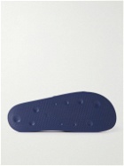 Palm Angels - Logo-Print Rubber Slides - Blue