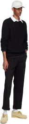 Palmes Black Groundsman Trousers