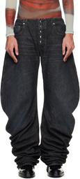 Jean Paul Gaultier Black Oversize Fit Jeans