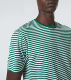 Sunspel Striped cotton T-shirt
