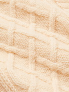 De Bonne Facture - Cable-Knit Merino Wool Sweater - Neutrals