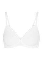 Hanro Lace-trimmed Soft-cup bra White
