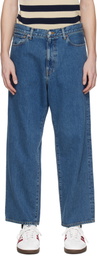 WACKO MARIA Blue Washed Jeans
