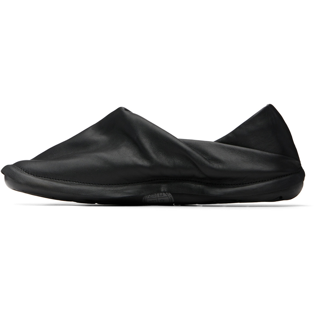 HOMME PLISSÉ ISSEY MIYAKE Black CAMPER Edition Peu Form Loafers