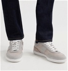 Tod's - Leather, Nubuck and Suede Sneakers - Gray