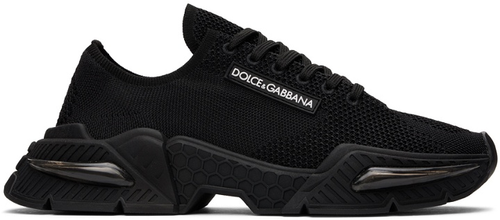 Photo: Dolce & Gabbana Black Daymaster Sneakers