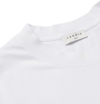 Sandro - Slim-Fit Appliquéd Cotton-Jersey T-Shirt - White