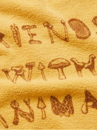 FRIENDS WITH ANIMALS - Reversible Logo-Print Cotton-Jersey Sweatshirt - Yellow