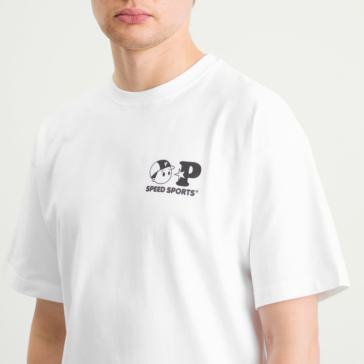 Pawa Speed Sports Men's Pawa Autos T-Shirt in White