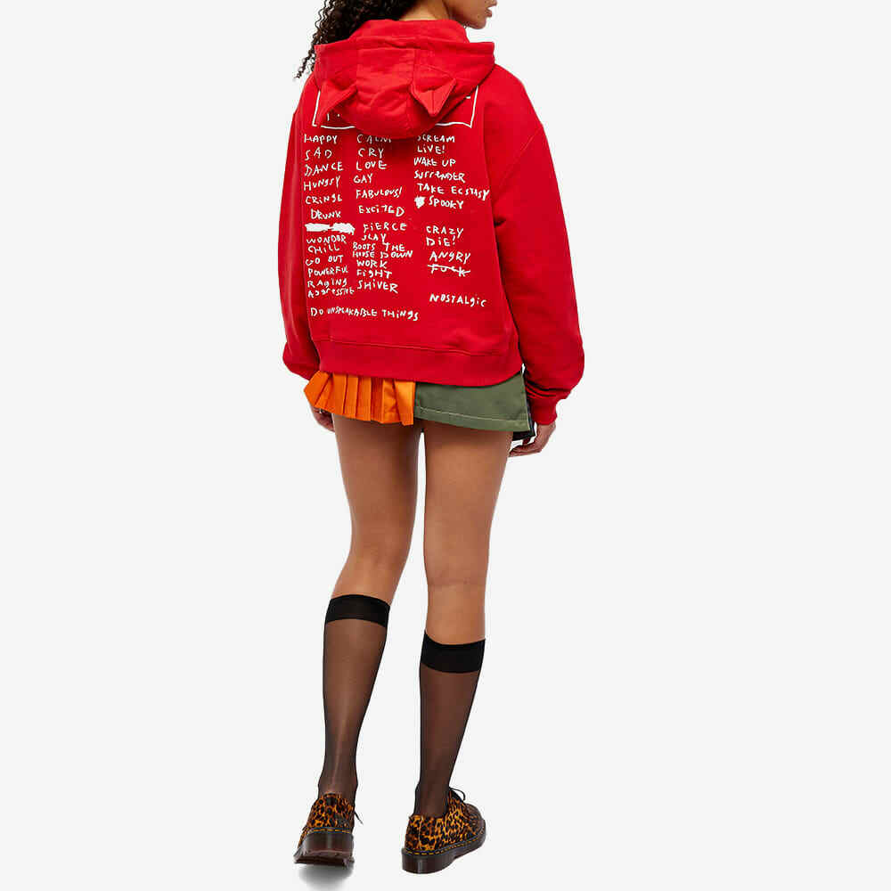 Charles Jeffrey Women's Loverboy Lost Boys Hoody in Red Charles