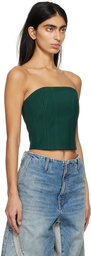 AMIRI Green 'MA' Tank Top