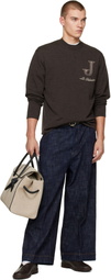 JACQUEMUS Brown 'The Herisson' Sweater